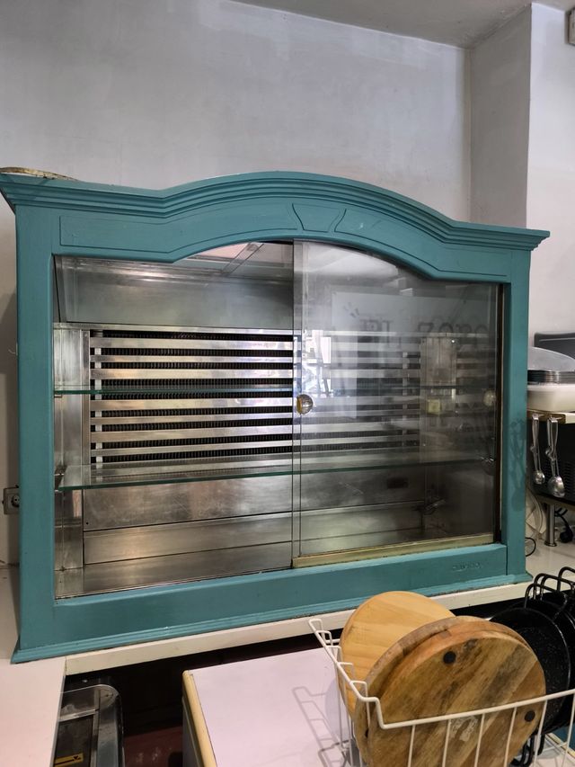 Vitrina Marisquera Refrigerada Azul