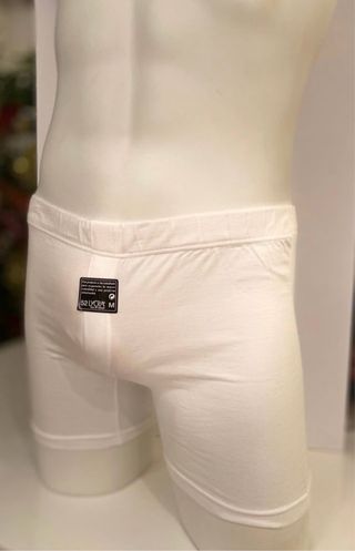 Boxer hombre talla M blanco