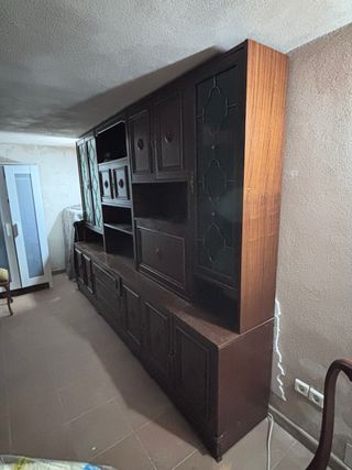 GRATIS Mueble de salón modular madera y cristal