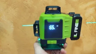 Nivel Láser Profesional 360° 16 Líneas 2 baterías 