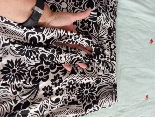 Pantalón-falda estampado floral