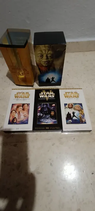 Películas Star Wars VHS Clásicas trilogía Original