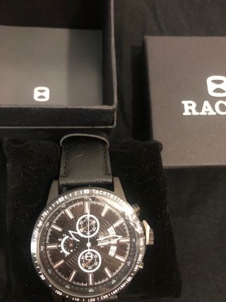 Reloj Racer Negro Cronógrafo