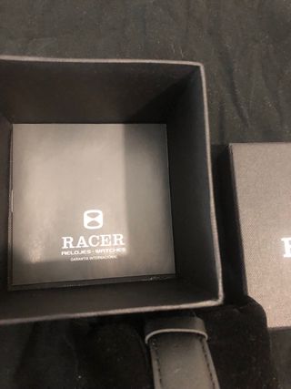 Reloj Racer Negro Cronógrafo