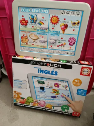 Juego Educativo Inglés Educa Touch Junior