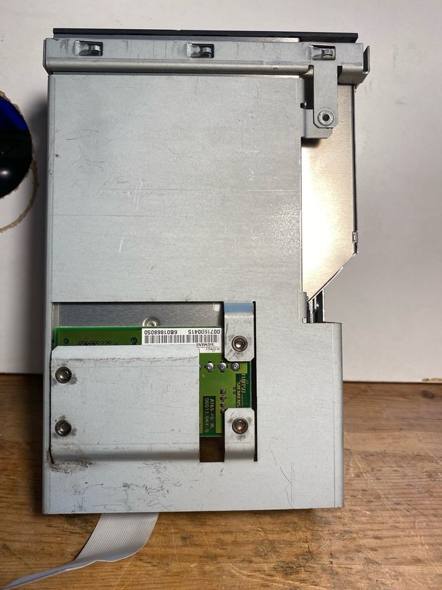 Unidad CD y disquetera