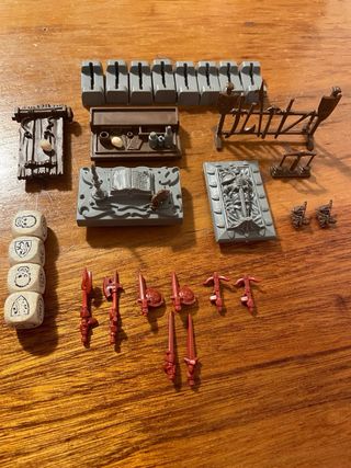 Hero Quest: 45 figuras + decorados juego 1989