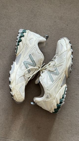 Zapatillas New Balance Blancas y Verdes