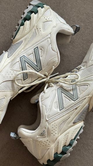 Zapatillas New Balance Blancas y Verdes