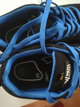 Zapatos de seguridad Vpro negros y azules