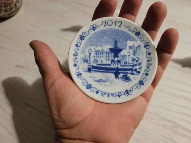 2 Piattini Royal Copenhagen 2012