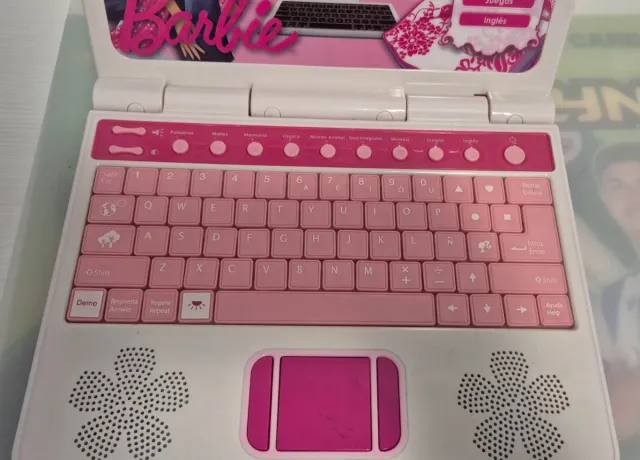 Ordenador Portátil Infantil Barbie