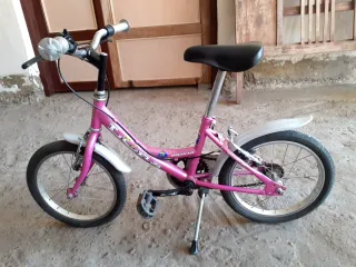 Bicicleta infantil rosa 3-7 años