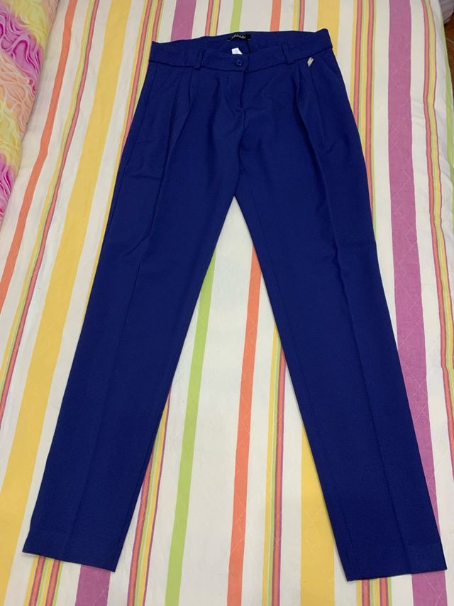Pantaloni donna Coveri Collection taglia S blu