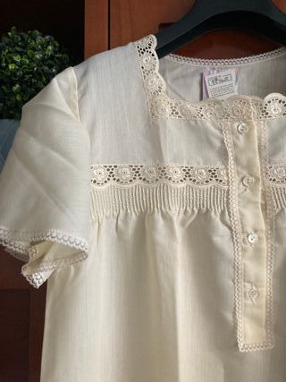 Camisón clásico La Seda crema 