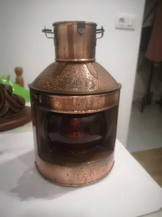Lámpara Náutica Latón (Babor)