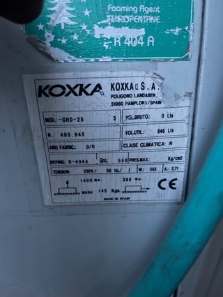 Arcón frigorífico  KOXKA Grande