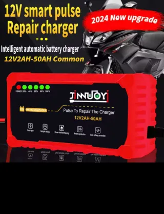 Cargador Batería Inteligente 12V 2AH-50AH