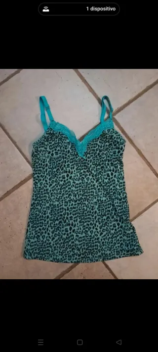 Canottiera Guess leopardata