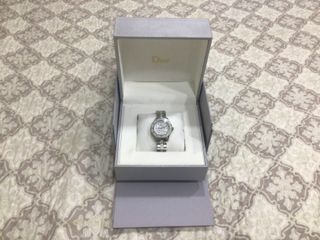 Reloj Christian Dior CD112112 Gris blanco plata