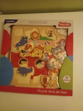 Puzzle Arca de Noé 16 piezas, bebes y niños