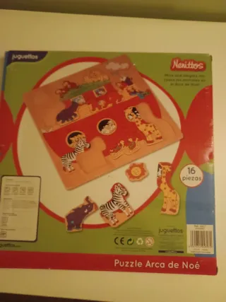 Puzzle Arca de Noé 16 piezas, bebes y niños