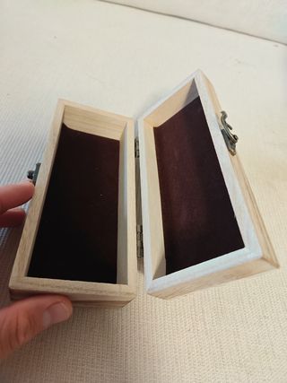 Caja de madera decorada The Wood Stock
