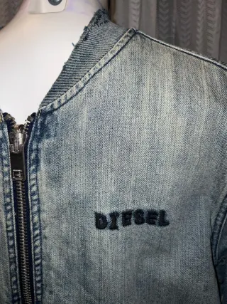 Chaqueta vaquera Diesel reversible tipo bomber 