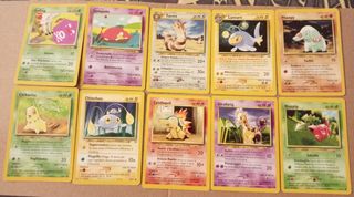 Mix 48 Carte Pokémon Vintage