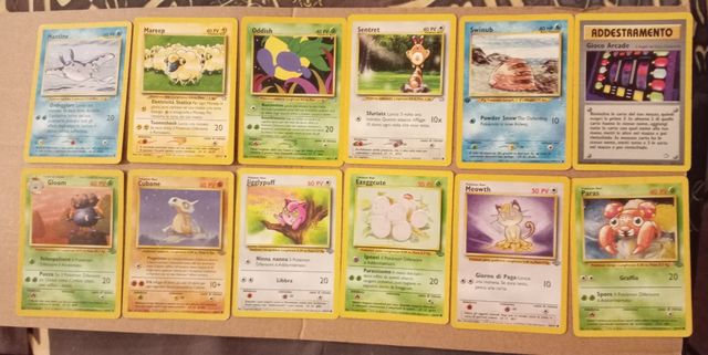 Mix 48 Carte Pokémon Vintage