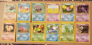 Mix 48 Carte Pokémon Vintage