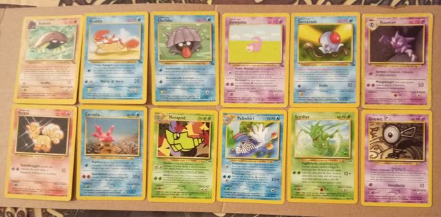 Mix 48 Carte Pokémon Vintage