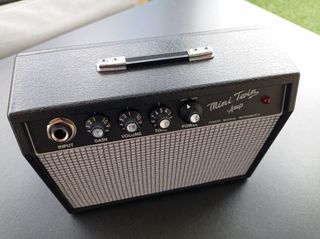 Fender mini 65 twin amplificador de guitarra