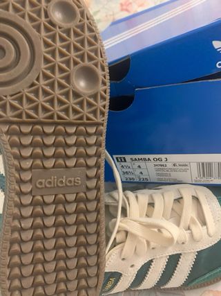 Adidas Samba Beige y Verde