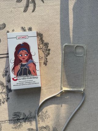 Custodia a tracolla UYMO con cinturino per Iphone 14 plus