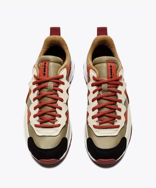 Zapatillas Diadora Jolly Pop Beige/Naranja