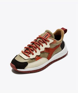 Zapatillas Diadora Jolly Pop Beige/Naranja