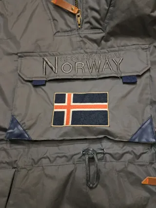 Cazadora Canguro Geographical Norway Gris