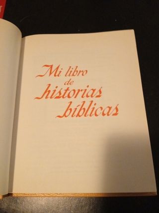 Mi libro de historias biblicas
