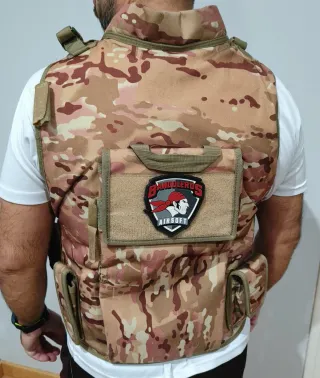 Chaleco Táctico Airsoft Multicam