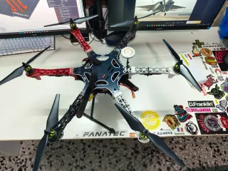 Dron FPV, hexacóptero, Emisora, Gafas, Repuestos