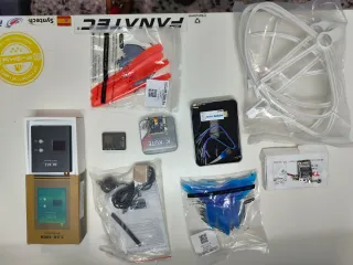 Dron FPV, hexacóptero, Emisora, Gafas, Repuestos