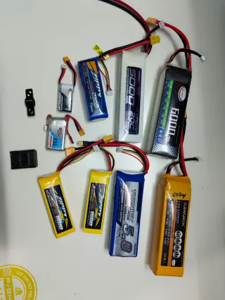 Dron FPV, hexacóptero, Emisora, Gafas, Repuestos