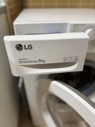 Lavadora LG 9 kg Inverter Direct Drive Vapor