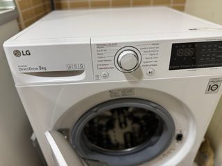 Lavadora LG 9 kg Inverter Direct Drive Vapor