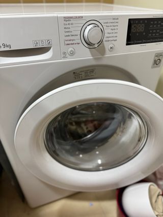 Lavadora LG 9 kg Inverter Direct Drive Vapor
