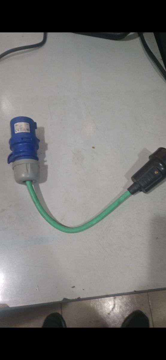 Adaptador Cable Caravana Azul/Negro