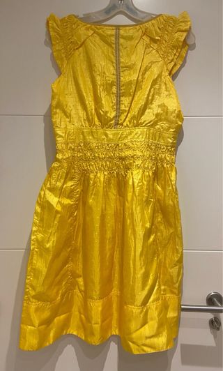 Vestido Sfera Amarillo Talla M