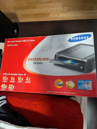 Grabadora Externa DVD Samsung USB 2.0