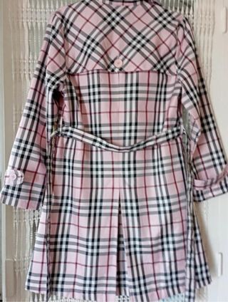Gabardina Burberry Rosa Multicolor